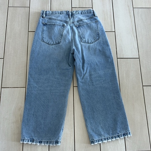Frame Denim Ali Wide Leg Crop Jeans - Picture 9 of 10